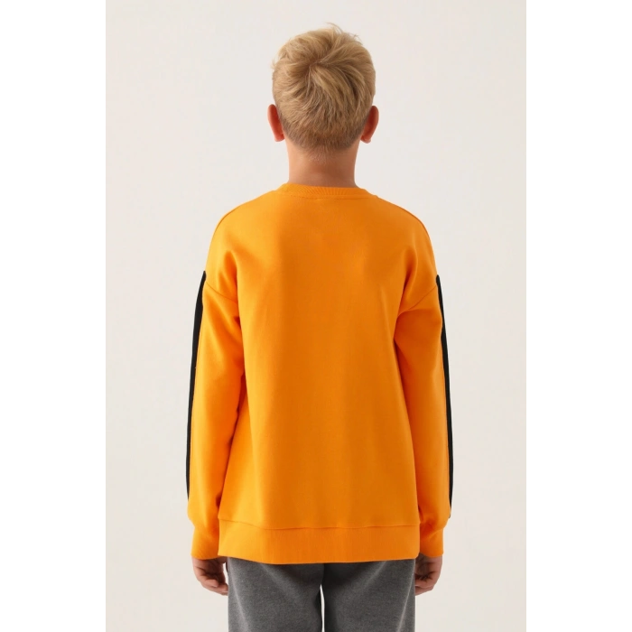 KAPPA ERKEK ÇOCUK SWEATSHIRT - KAYISI