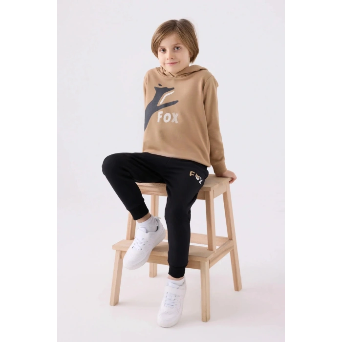 ERKEK ÇOCUK EŞOFMAN TAKIM - VİZON