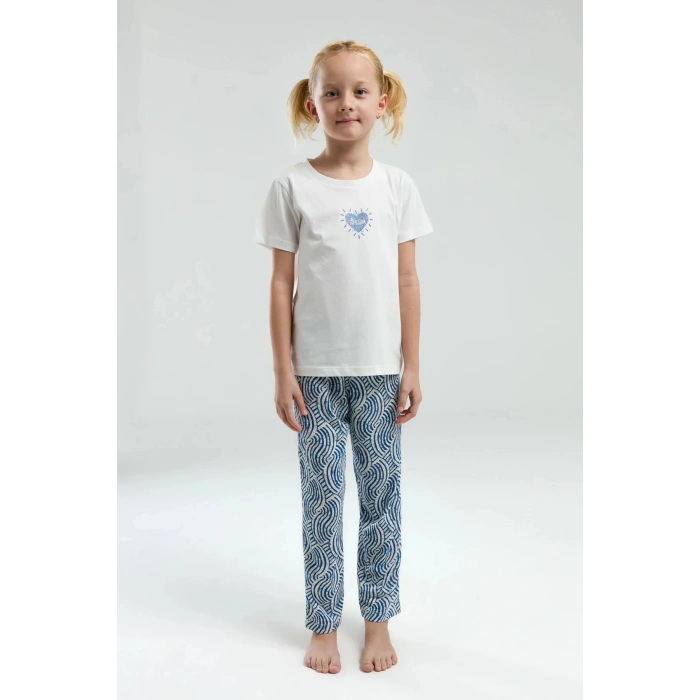 ARNETTA ANNE/KIZ İKİLİ TAKIM - Beyaz