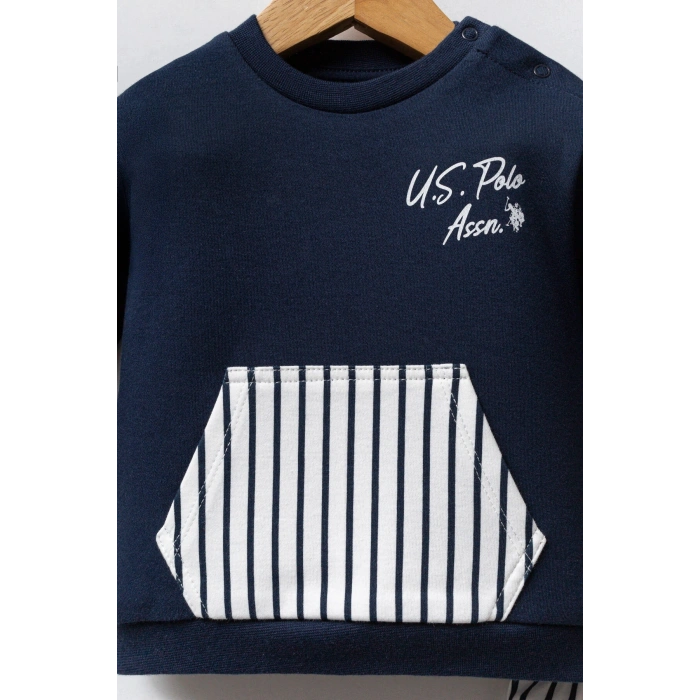 U.S.POLO ASSN ERKEK BEBEK 2Lİ TAKIM - LACİVERT