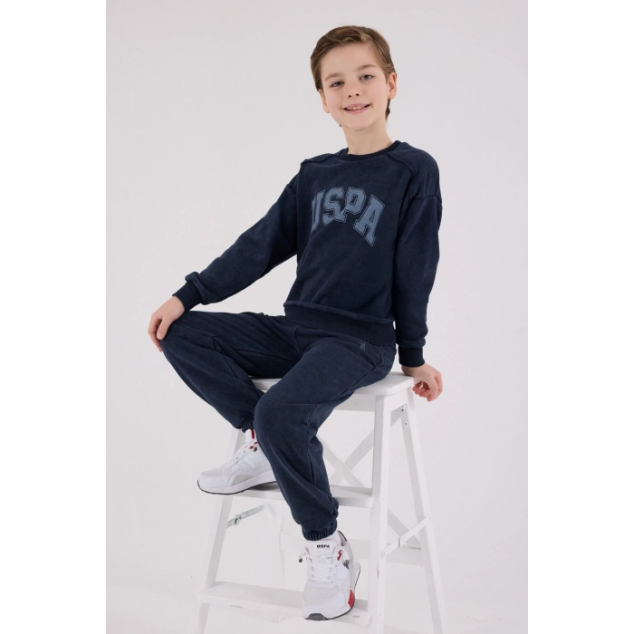 ERKEK ÇOCUK EŞOFMAN TAKIMI - LACİVERT
