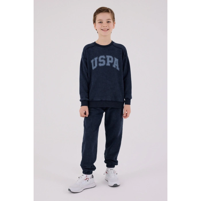 ERKEK ÇOCUK EŞOFMAN TAKIMI - LACİVERT