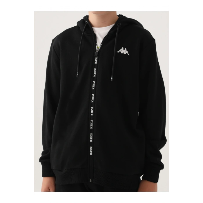 KAPPA ERKEK ÇOCUK SWEATSHIRT - SİYAH