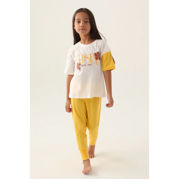 KIZ GARSON İKİLİ TAKIM - BEYAZ