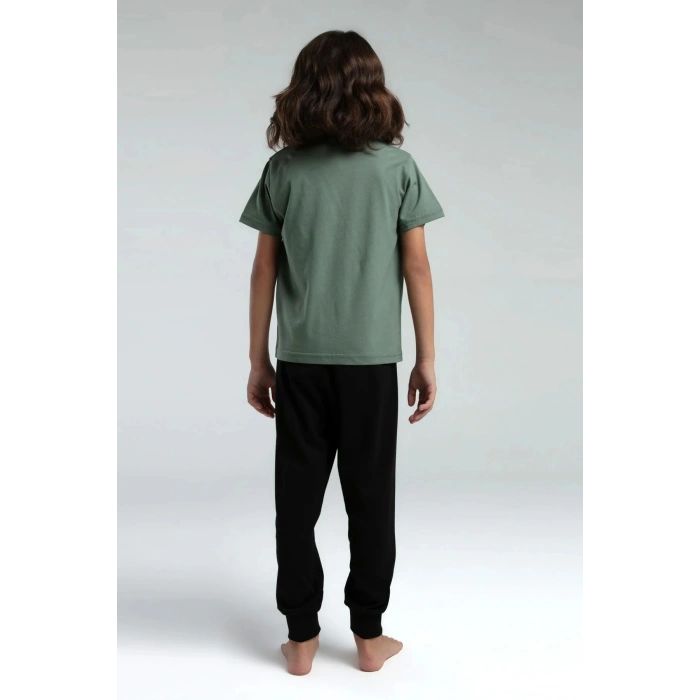 ERKEK ÇOCUK İKİLİ TAKIM - KOYU YEŞİL