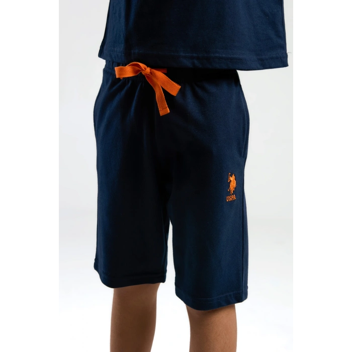 ERKEK ÇOCUK BERMUDA TAKIM - LACİVERT