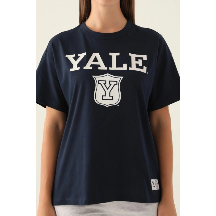 YALE KADIN TEK ÜST - LACİVERT