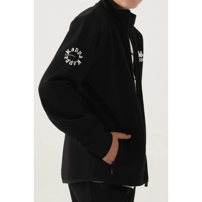 KAPPA ERKEK ÇOCUK SWEATSHIRT - SİYAH