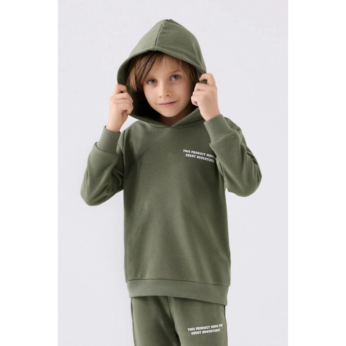 ERKEK ÇOCUK EŞOFMAN TAKIM - HAKİ