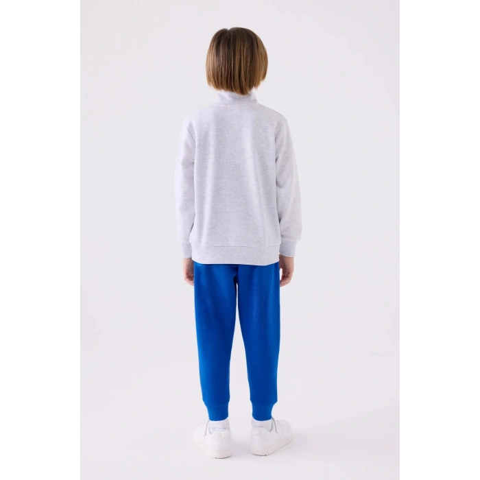 ERKEK ÇOCUK EŞOFMAN TAKIM - KAR MELANJ