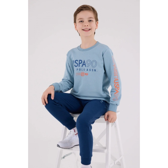 ERKEK ÇOCUK EŞOFMAN TAKIMI - SOFT YEŞİL