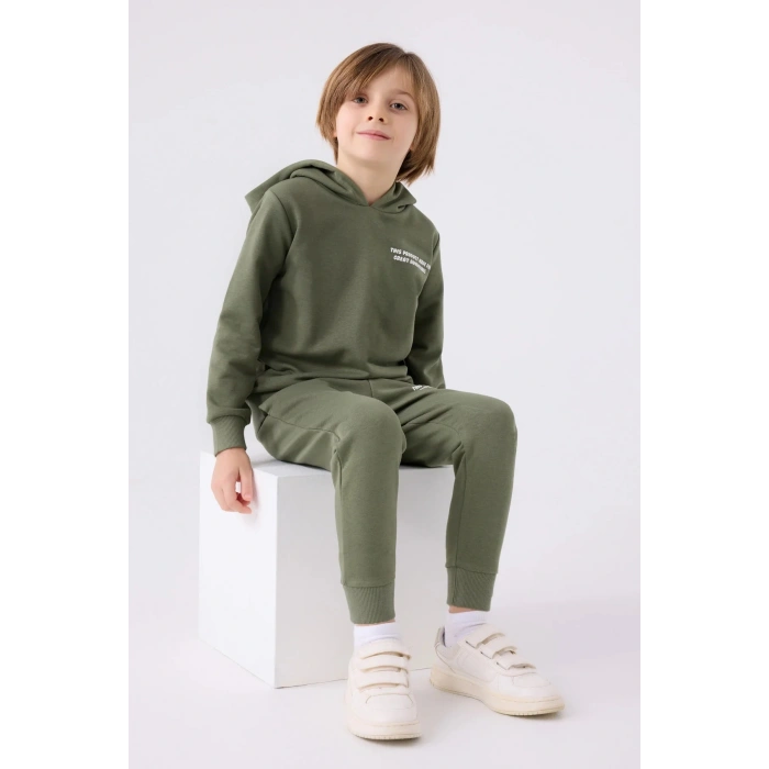 ERKEK ÇOCUK EŞOFMAN TAKIM - HAKİ