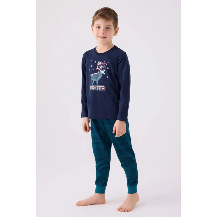 ARNETTA BABA OĞLU İKİLİ TAKIM - LACİVERT