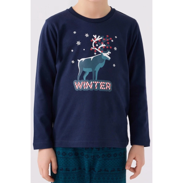 ARNETTA BABA OĞLU İKİLİ TAKIM - LACİVERT