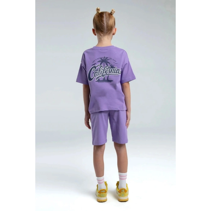 KIZ ÇOCUK BERMUDA TAKIM - K.LİLA