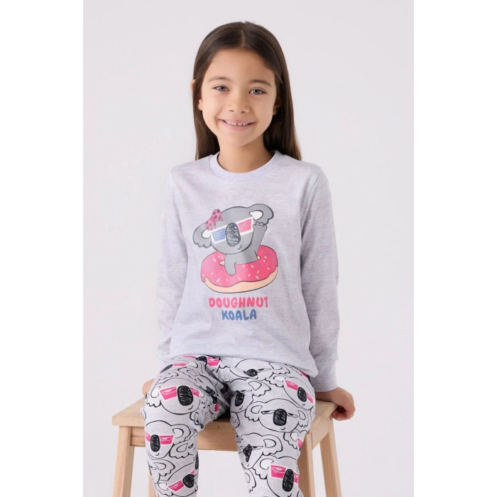 KIZ ÇOCUK İKİLİ TAKIM - KAR MELANJ