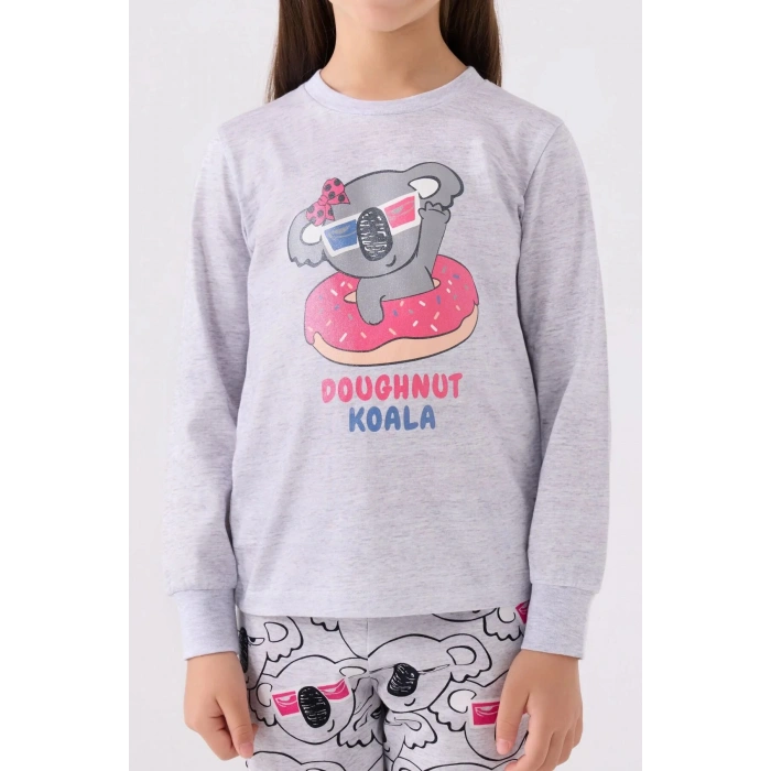 KIZ ÇOCUK İKİLİ TAKIM - KAR MELANJ