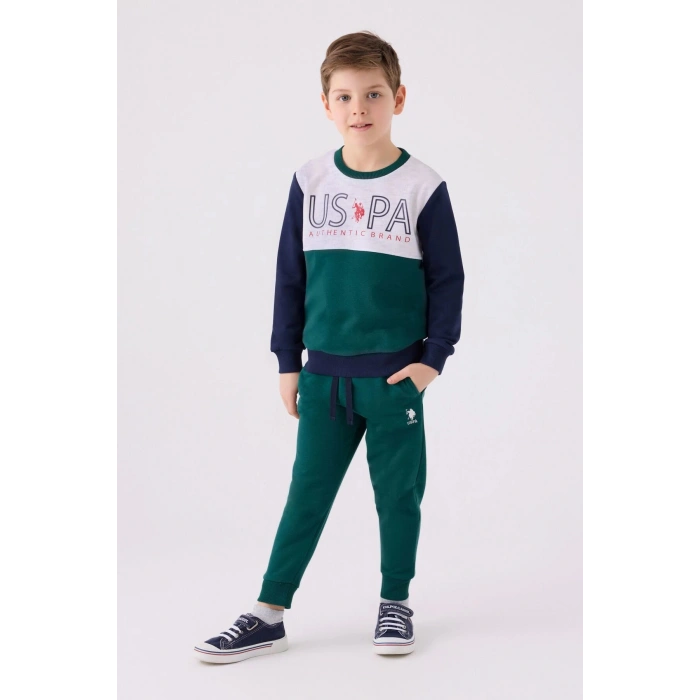 ERKEK ÇOCUK EŞOFMAN TAKIMI - K.YEŞİL