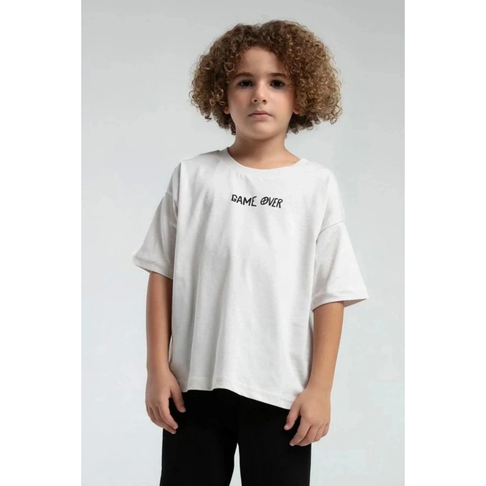 ERKEK ÇOCUK BERMUDA TAKIM - TAŞ