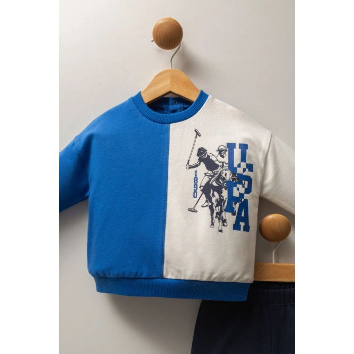 U.S.POLO ASSN ERKEK BEBEK 2 Lİ TAKIM - COBALT
