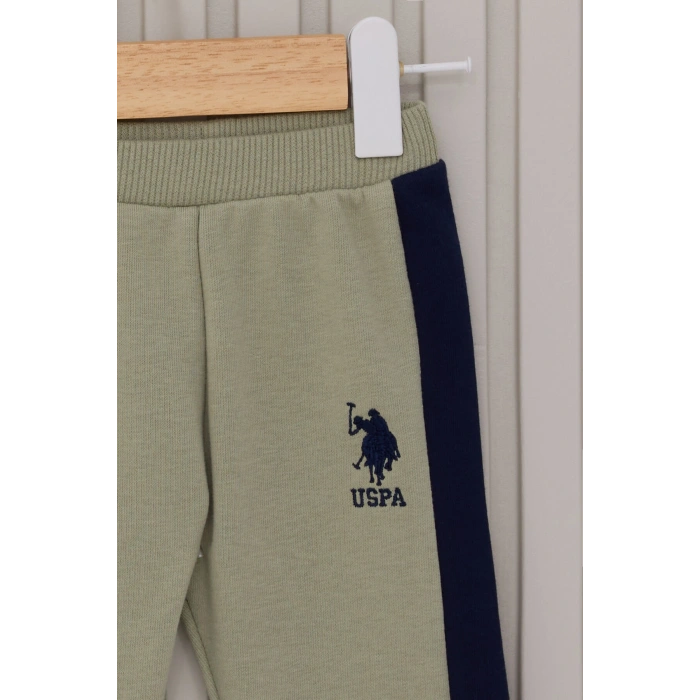 US POLO ERKEK BEBEK 2LI TAKIM - ÇAY YEŞİLİ