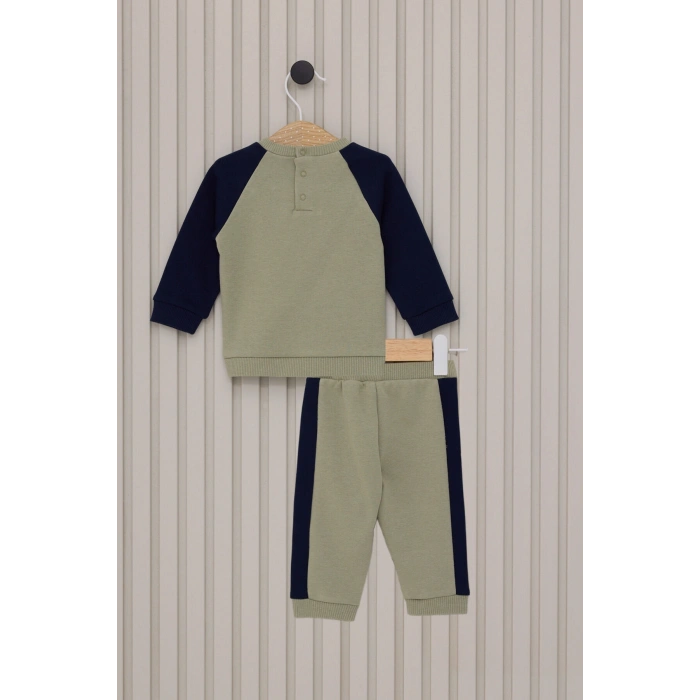 US POLO ERKEK BEBEK 2LI TAKIM - ÇAY YEŞİLİ