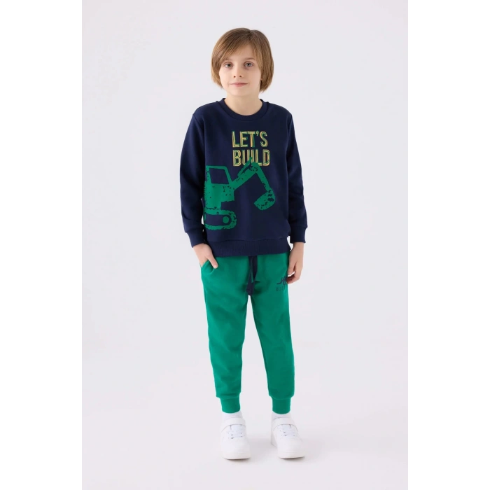 ERKEK ÇOCUK EŞOFMAN TAKIM - LACİVERT