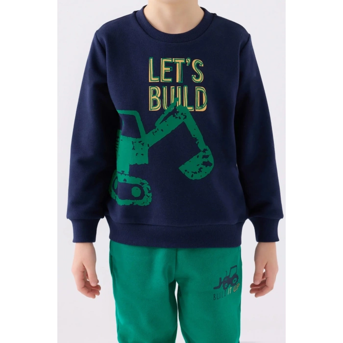 ERKEK ÇOCUK EŞOFMAN TAKIM - LACİVERT