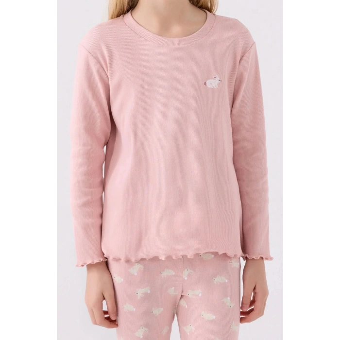 KIZ ÇOCUK İKİLİ TAYT TAKIM - SOMON