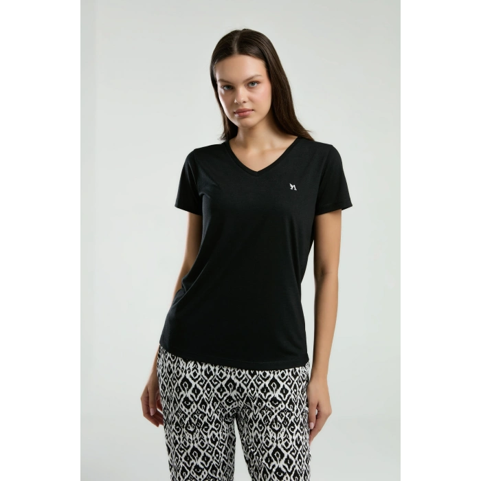 ARNETTA KADIN İKİLİ TAKIM - siyah