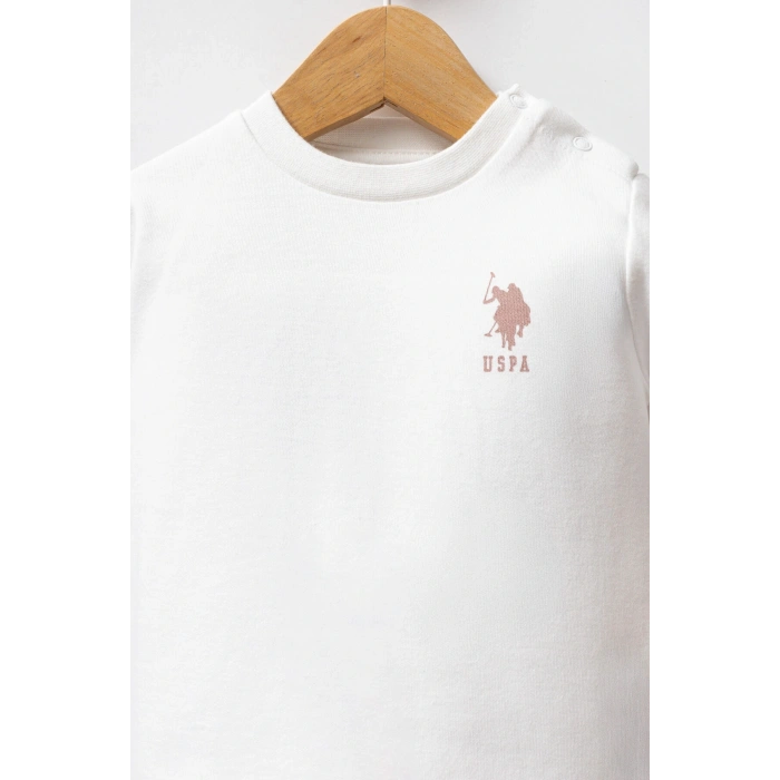 U.S.POLO ASSN KIZ BEBEK 3LÜ TAKIM - PUDRA