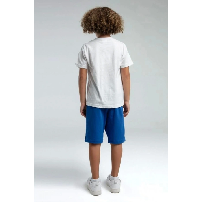ERKEK ÇOCUK BERMUDA TAKIM - Beyaz