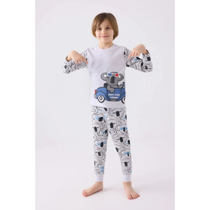 ERKEK ÇOCUK İKİLİ TAKIM - KAR MELANJ