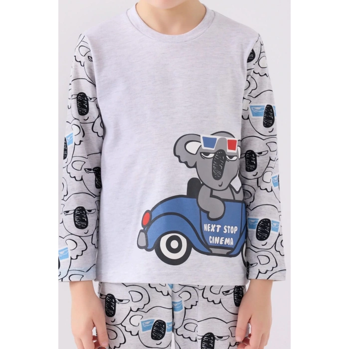 ERKEK ÇOCUK İKİLİ TAKIM - KAR MELANJ