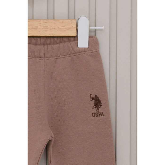 US POLO KIZ BEBEK 3LU TAKIM - VİZON