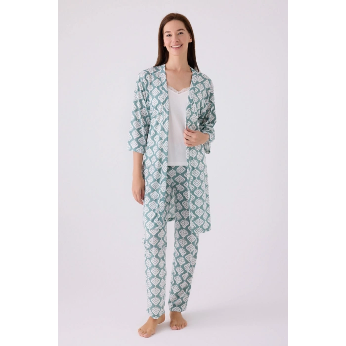 KADIN ÜÇLÜ TAKIM - BEYAZ