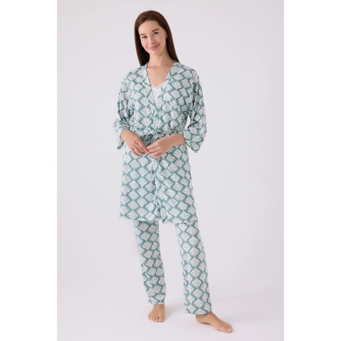 KADIN ÜÇLÜ TAKIM - BEYAZ