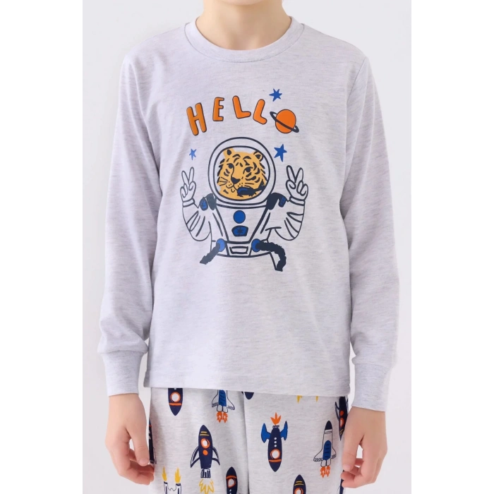 ERKEK ÇOCUK İKİLİ TAKIM - KAR MELANJ