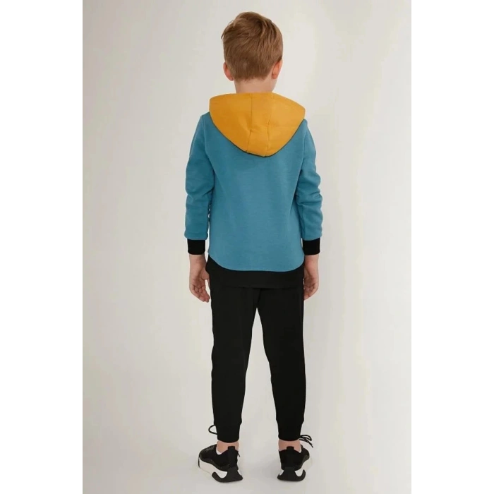 ERKEK ÇOCUK EŞOFMAN TAKIM - PETROL