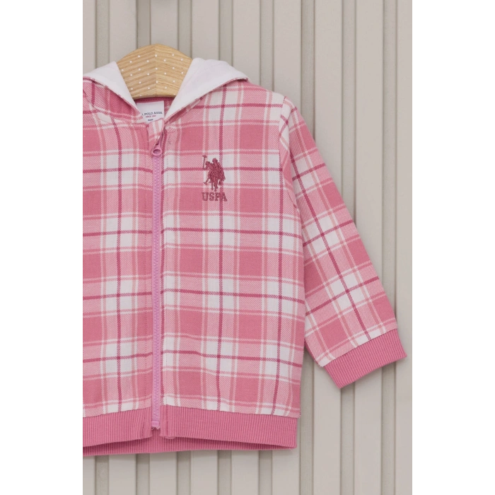 US POLO KIZ BEBEK 3LU TAKIM - BEYAZ