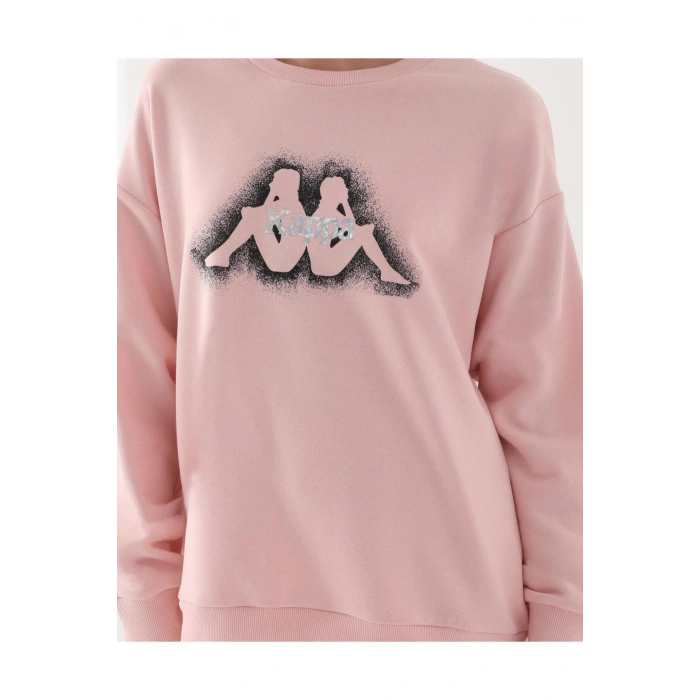 KAPPA KIZ ÇOCUK SWEATSHIRT - PUDRA