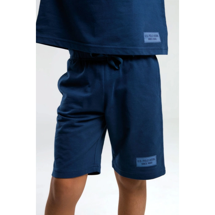 ERKEK ÇOCUK BERMUDA TAKIM - KOYU İNDİGO