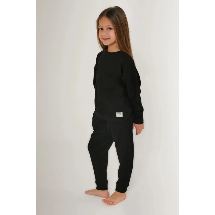 KIZ İKİLİ TAKIM - SİYAH