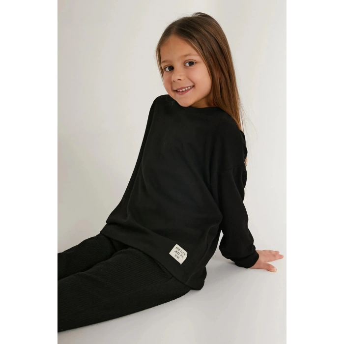 KIZ İKİLİ TAKIM - SİYAH