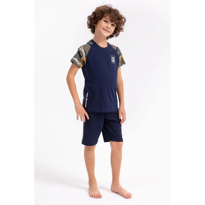 ERKEK ÇOCUK BERMUDA TAKIM - SİYAH