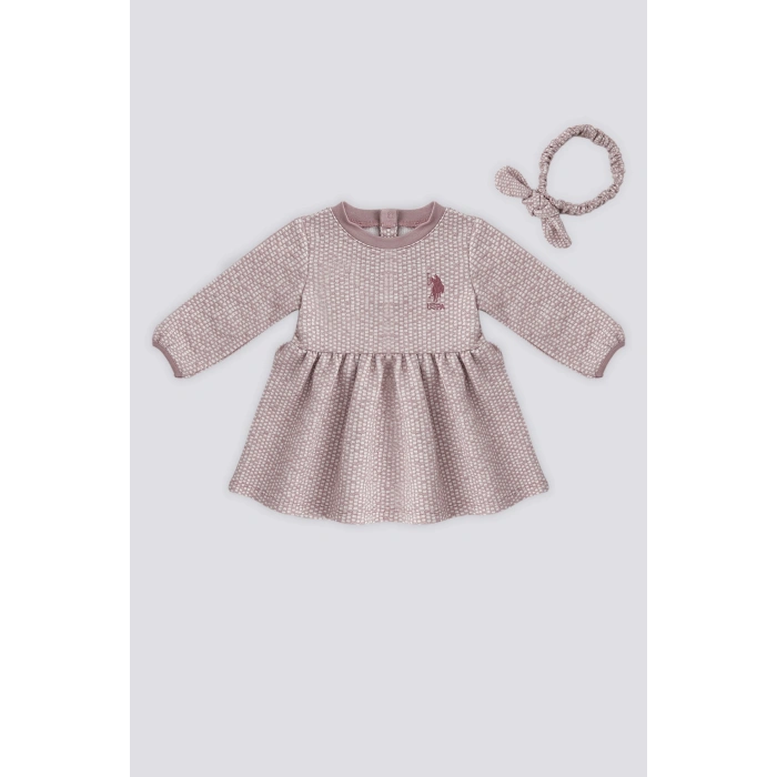KIZ BEBEK ELBİSE - PEMBE