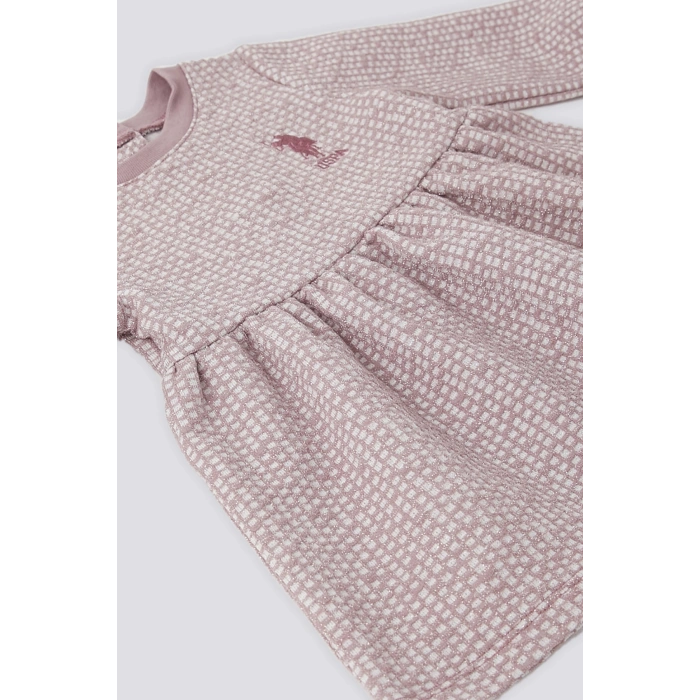 KIZ BEBEK ELBİSE - PEMBE