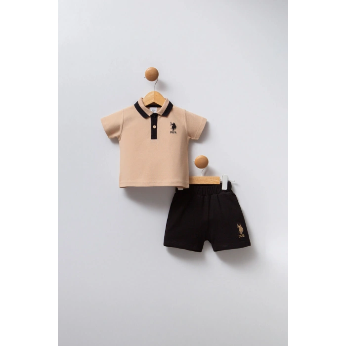 U.S POLO ASSN ERKEK BEBEK 2Lİ TAKIM - BEYAZ/MAVİ