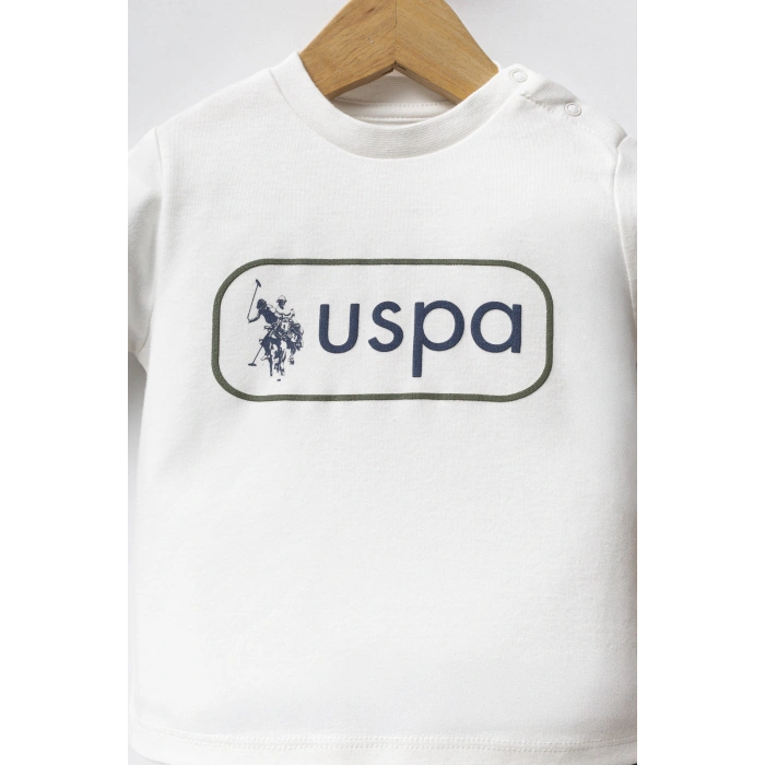 U.S.POLO ASSN ERKEK BEBEK 3LÜ TAKIM - K.İNDİGO-HARDAL