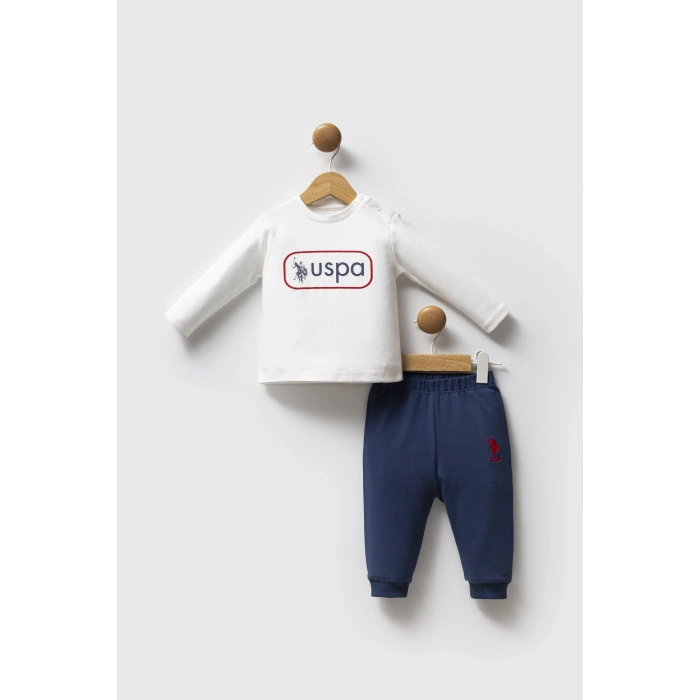 U.S.POLO ASSN ERKEK BEBEK 3LÜ TAKIM - K.İNDİGO-YEŞİL